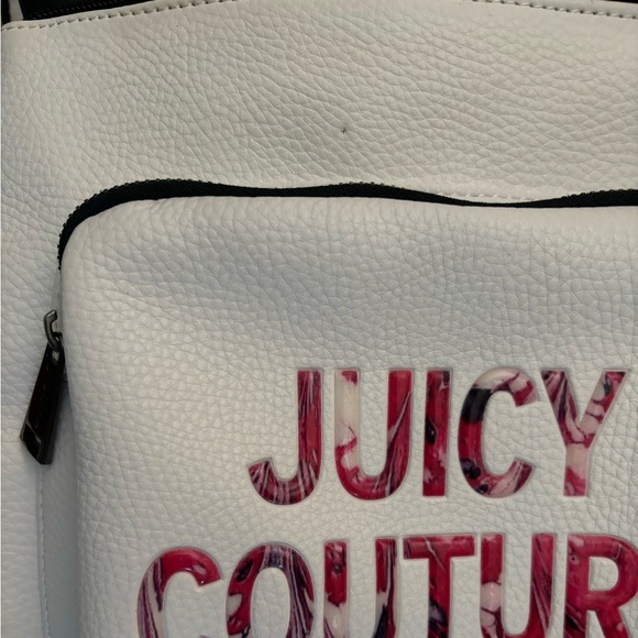 Juicy Couture All Nighter White/Pink Crossbody - Picture 7 of 7